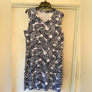 Kim Rogers sleeveless Dress Size M
